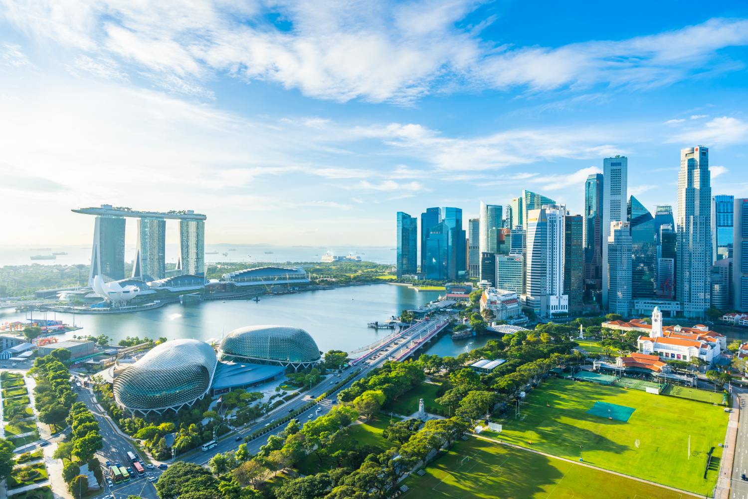 singapore in green city